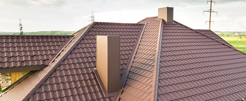 Residential Chimney Flashing Restoration in North Fair Oaks, CA