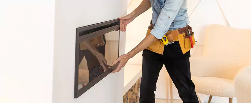 Metal Fireplace Installation in North Fair Oaks, California