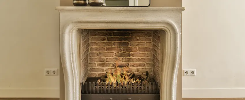 Vintage-style Fireplace Redesign in North Fair Oaks, California